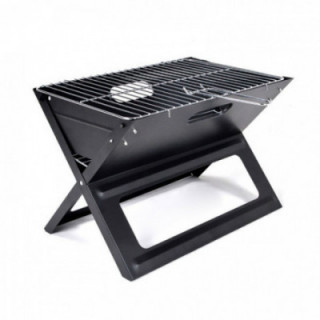 BARBECUE PLIABLE AU CHARBON DE BOIS, 45 x 30 x 35 cm