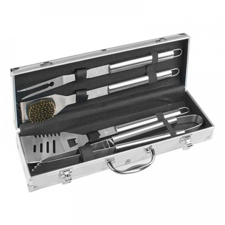 ENSEMBLE DE 4 USTENSILES DE BARBECUE