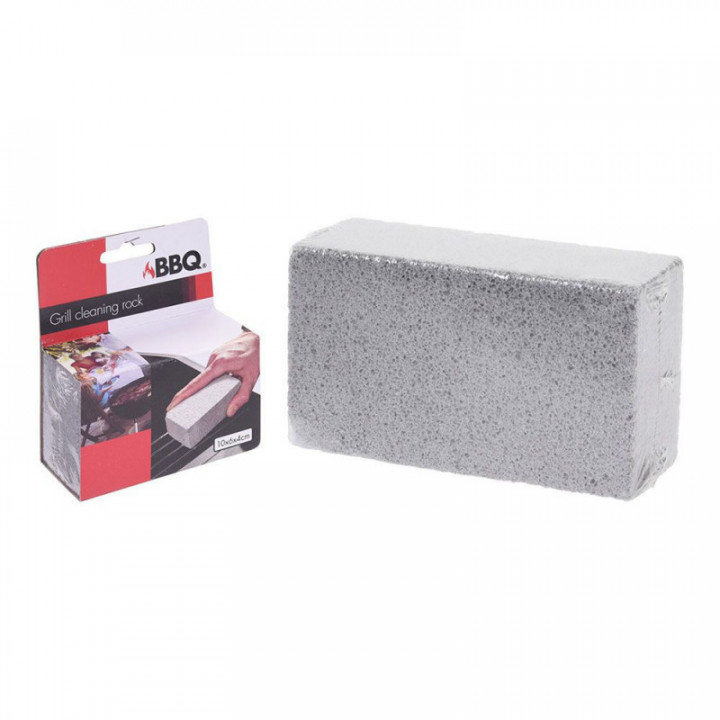 PIERRE POUR NETTOYER LES GRILLES DE BARBECUE, 10 x 4 x 6 cm
