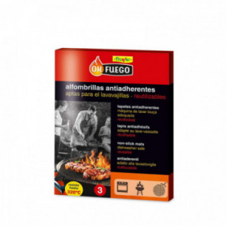 TAPIS DE CUISSON ANTIADHÉSIF RÉUTILISABLE POUR BARBECUE, OKF