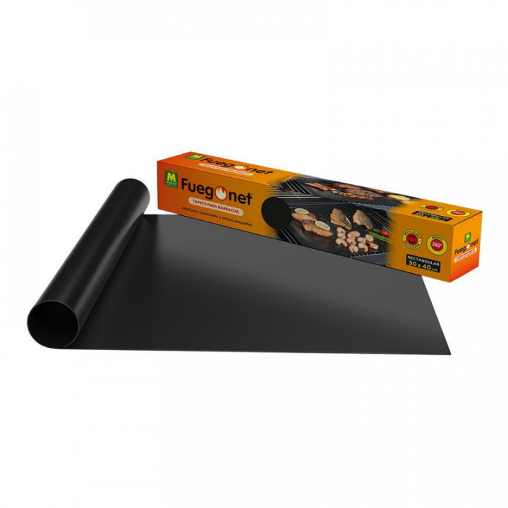 TAPIS DE CUISSON RÉUTILISABLE POUR BARBECUE 40 x 30 cm
