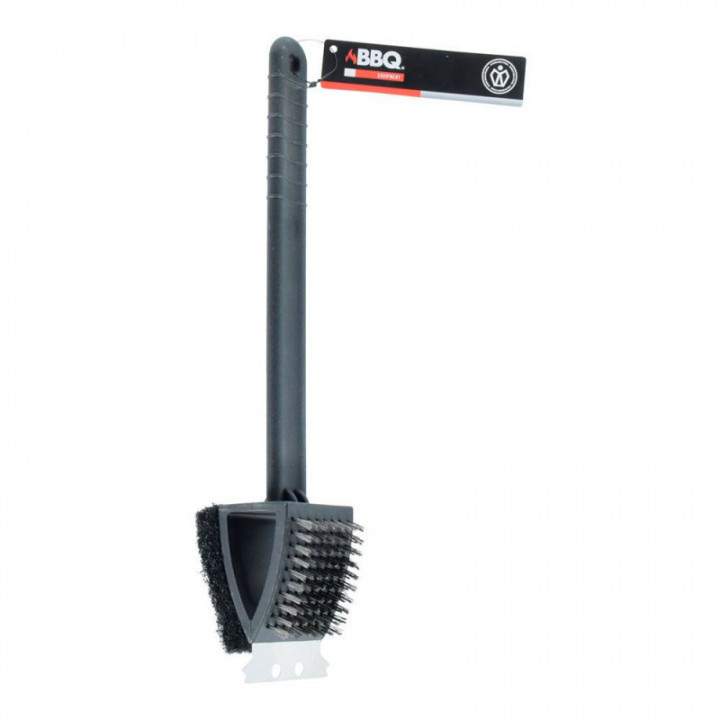 BROSSE À BARBECUE 3 EN UN, 37 cm