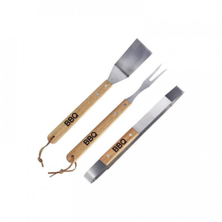 ENSEMBLE DE 3 USTENSILES POUR BARBECUE