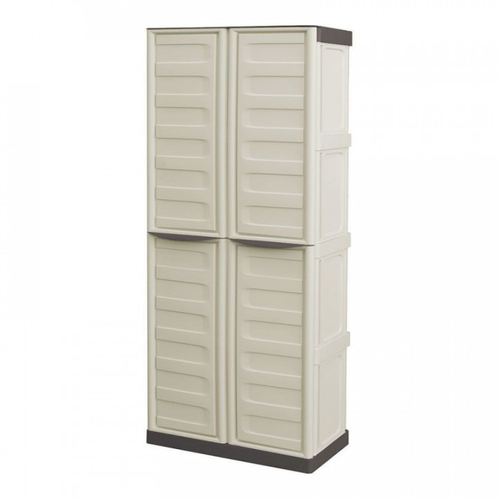 ARMOIRE HAUTE PORTE-BALAIS EN POLYPROPYLÈNE, LIGNE SPAZIO, B