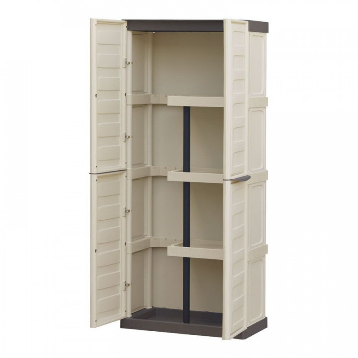 ARMOIRE HAUTE PORTE-BALAIS EN POLYPROPYLÈNE, LIGNE SPAZIO, B