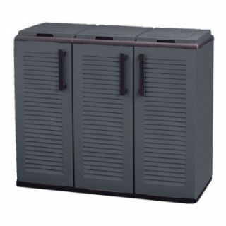 ARMOIRE BASSE EN POLYPROPYLÈNE, LIGNE ECO EASY, TRI SÉLECTIF