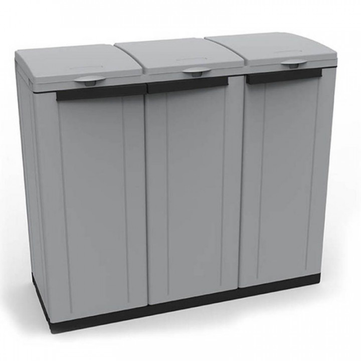 ARMOIRE ECOLINE 3 PORTES 102 x 39 x 88,7 cm