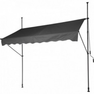 STORE RÉGLABLE, GRIS, 2,50 x 1,20 m