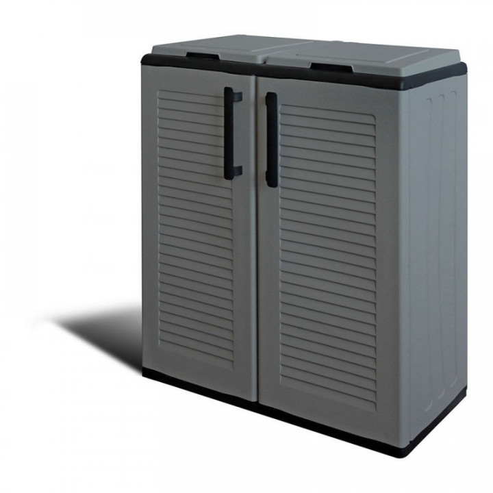ARMOIRE BASSE EN POLYPROPYLÈNE, LIGNE ECO EASY, TRI SÉLECTIF