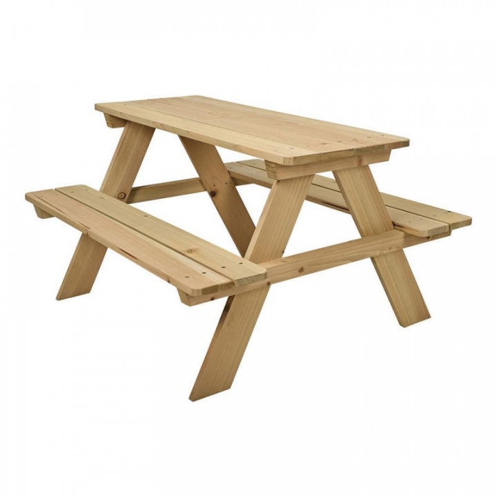TABLE DE PIQUE-NIQUE EN BOIS POUR ENFANTS