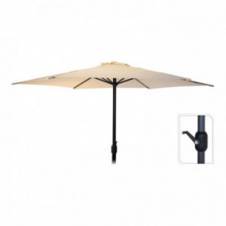 PARASOL DE JARDIN, CRÈME, Ø300 x 248 cm