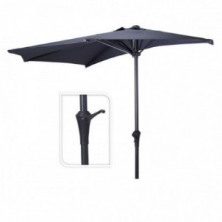 DEMI-PARAPLUIE NOIR, Ø270 cm