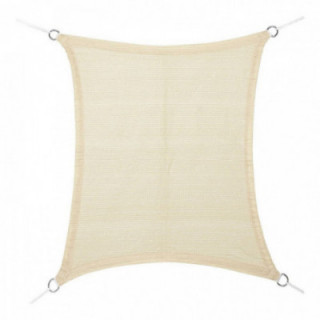 VOILE DE STORE RECTANGULAIRE EN BEIGE 4 x 6 m
