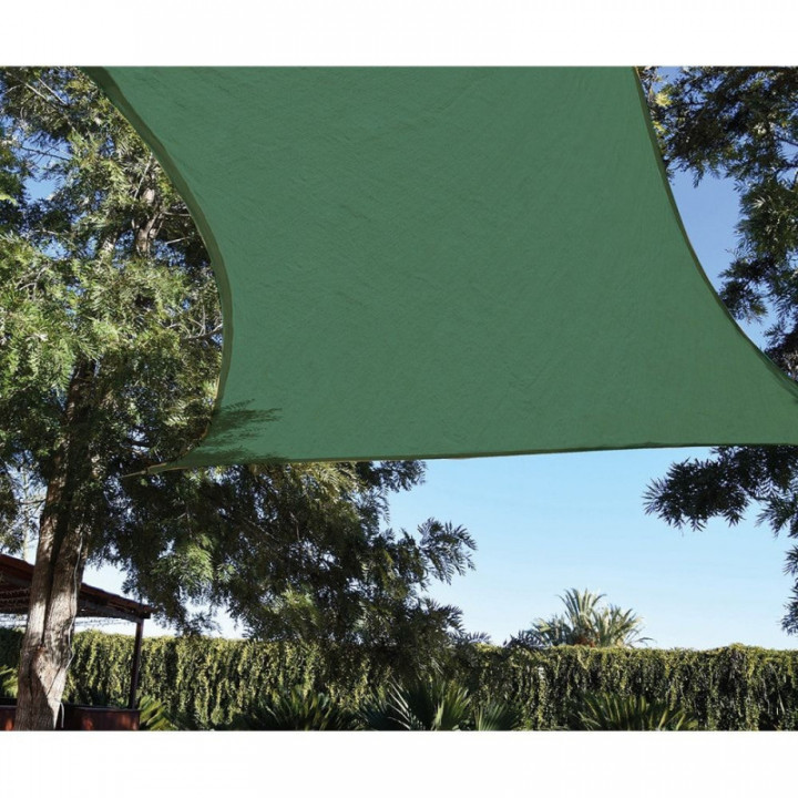 Store voilure en GREEN SQUARE 3,6 x 3,6 m