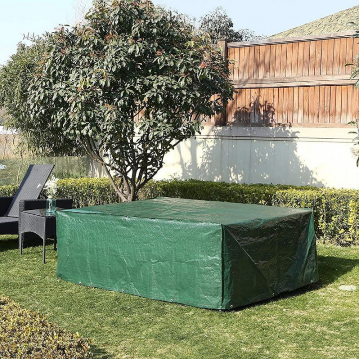 COUVERCLE DE PROTECTION. HOUSSE TABLE ET CHAISE, 205 x 325 x