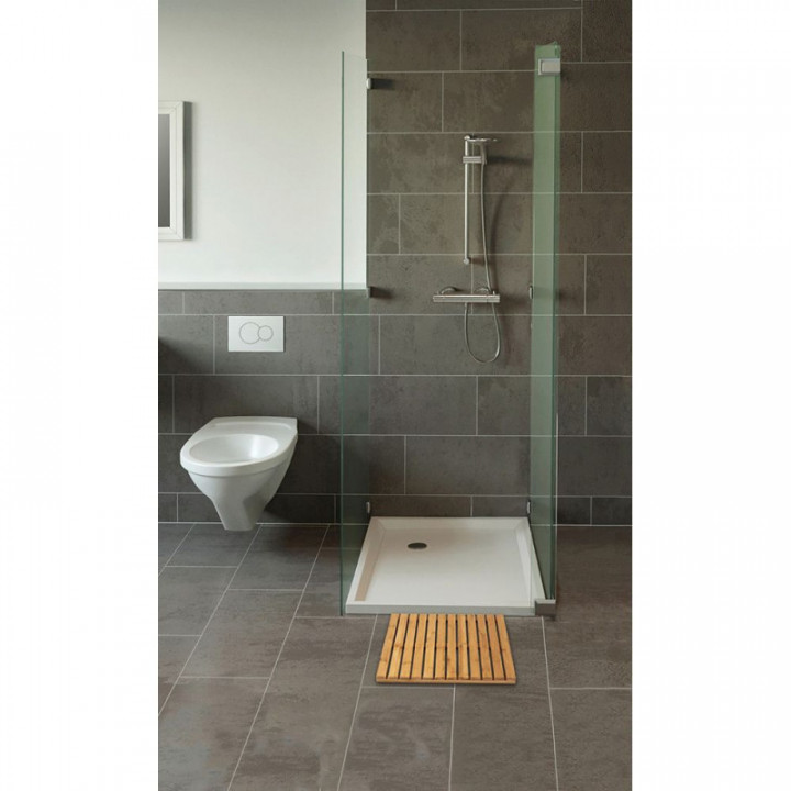 TAPIS D'INTÉRIEUR/EXTÉRIEUR EN BAMBOU, 50 x 50 cm