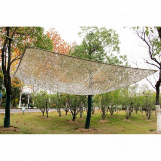 AUVENT CAMOUFLAGE REVERSIBLE GRIS / BLANC 3 x 4 m