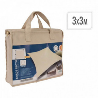 TISSU D'EXTÉRIEUR 3 x 3 m BEIGE