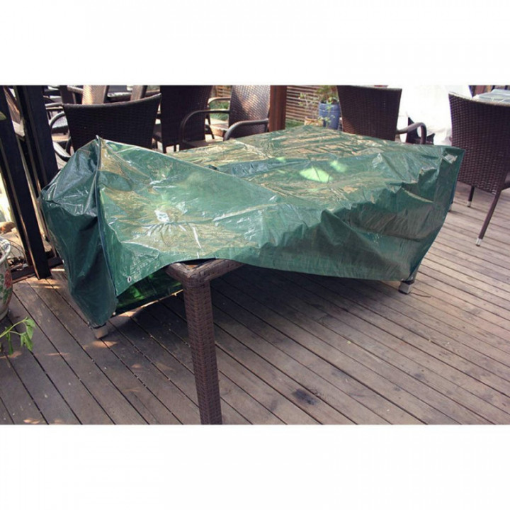 COUVERCLE DE PROTECTION. HOUSSE TABLE ET CHAISE, 143 x 225 x