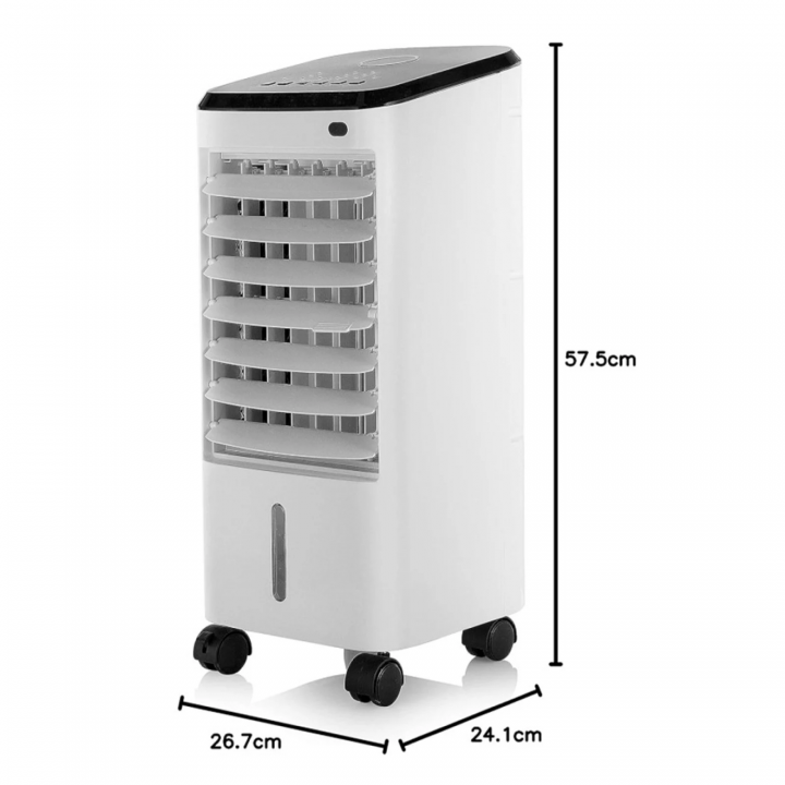 CLIMATISEUR ÉVAPORATIF FORMENTOR RC 65W, 3,5 l, BLANC, 29 x 26 x 60 cm