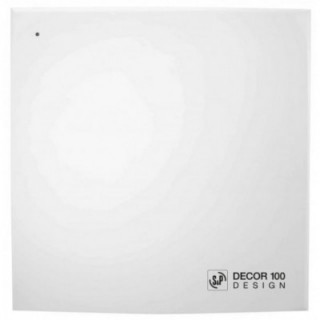 Aérateur extra-plat design, 80 m3/h, 10,7w, temporisation réglable, d100 mm - decor-100 cr design