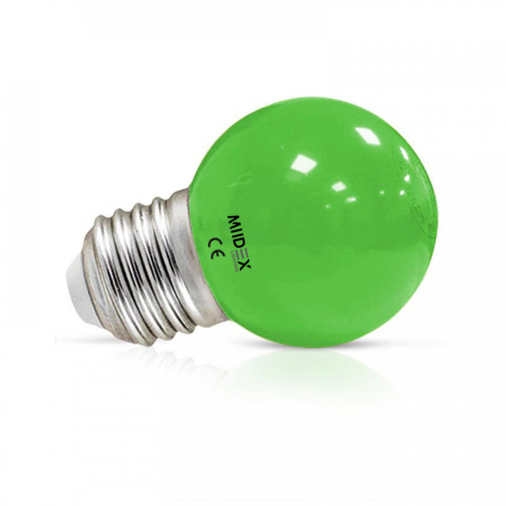 LED 1 W BULB E27 VERT BLI