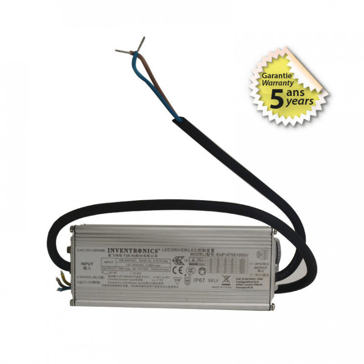 DRIV 36-107V 75W 700mA