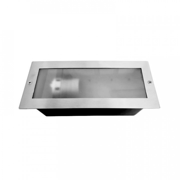 SPOT ENC E27 IP44 REC INOX