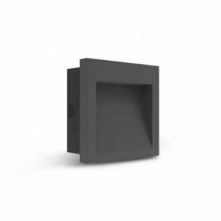 ENCASTRE MUR 3W IP65 90x90MM