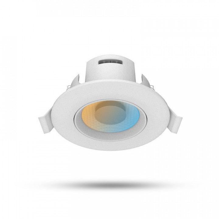 SPOT 7W CCT INCLI ORIEN BLANC