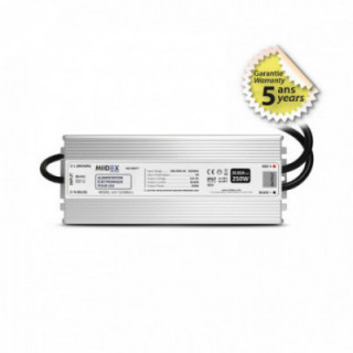 ALIM 12V DC LUMINEUX 250W IP67