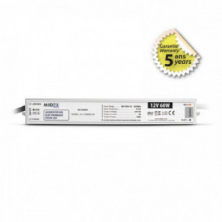 ALIM 12V DC LUMINEUX 60W IP67