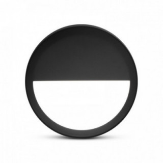 COLLERETTE ASYM NOIRE