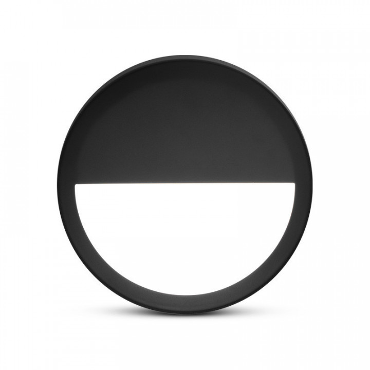 COLLERETTE ASYM NOIRE