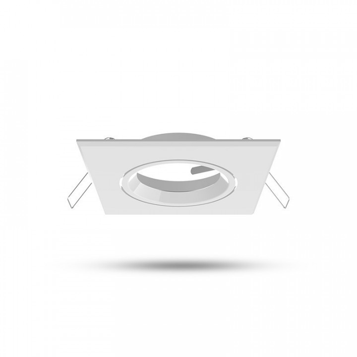 SUPP SPOT CARRE BLC 84x84mm