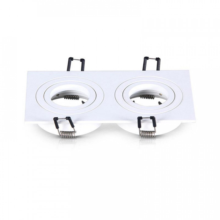 SUP SPOT ROND DOUBLE BLANC