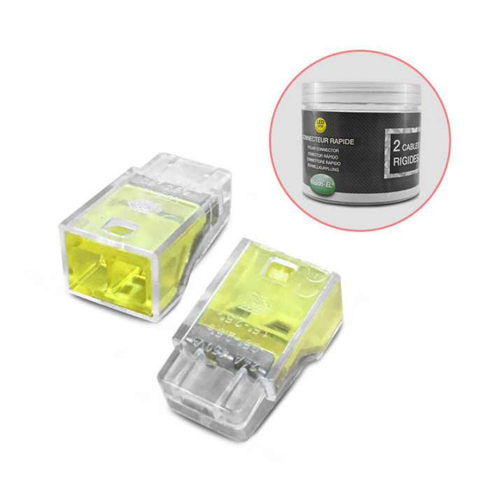 CON RAPIDE 2 FILS RIGIDE 100PC