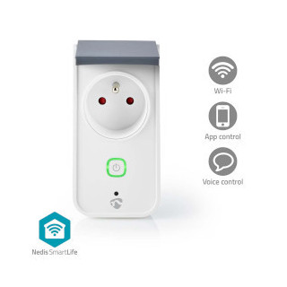 NEDIS Prise intelligente - WIFIPO120EWT