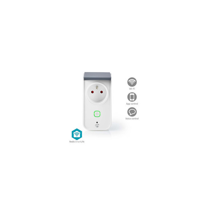 NEDIS Prise intelligente - WIFIPO120EWT