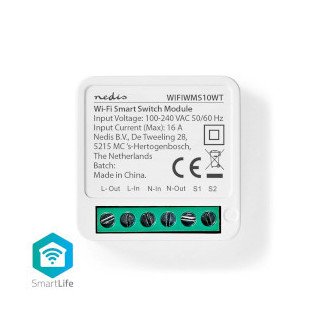 NEDIS Module interrupteur - WIFIWMS10WT