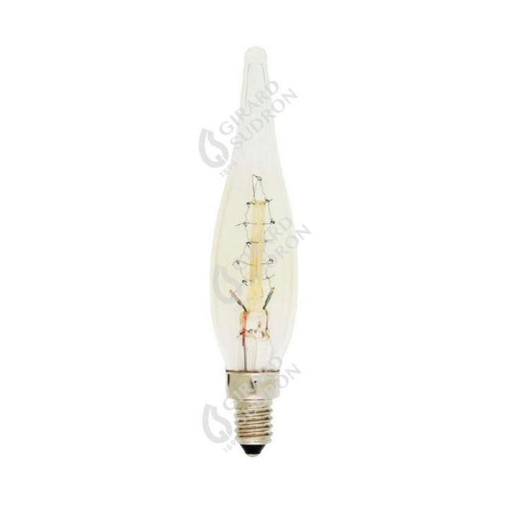 Ampoule flamme 7W 230V E10