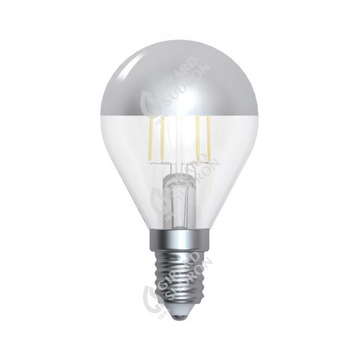Ampoule LED argentée
