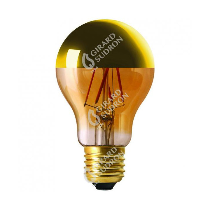Ampoule LED dorée 6W E27