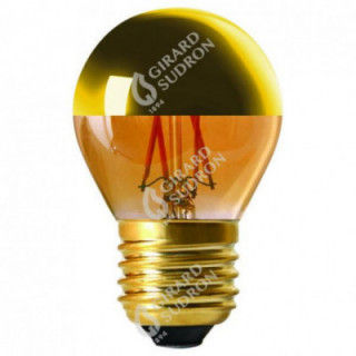 Ampoule LED dorée
