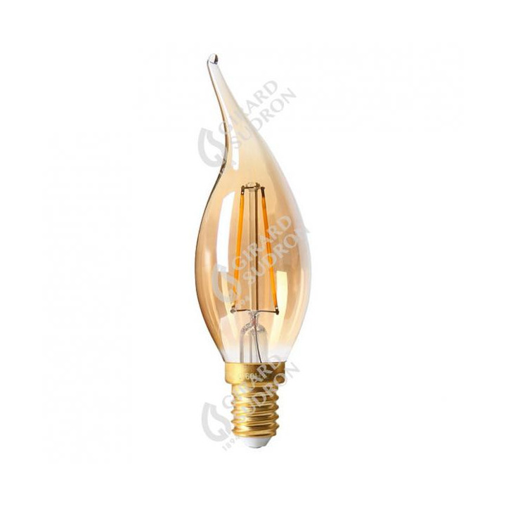 Ampoule LED flamme E14 2W