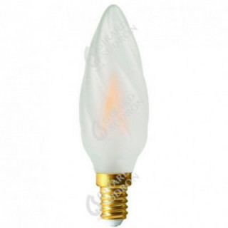 Ampoule LED flamme torsadée
