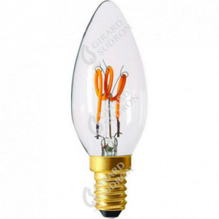 Ampoule LED flamme E14 2W 2200