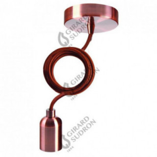 Suspension cuivre E27 Suspension cuivre E27