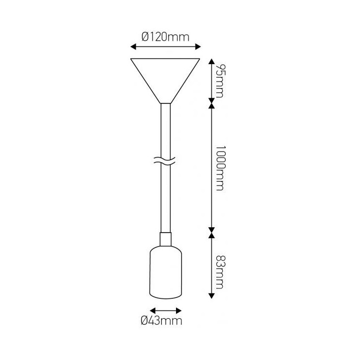 Lampe verte en silicone E27