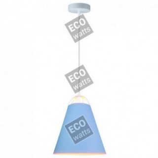 Suspension bleue E27 Max.60W